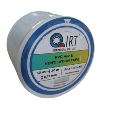 Air conditioning PVC tape without glue 50mm x 0.13mm x 20 l.m. - IRT
