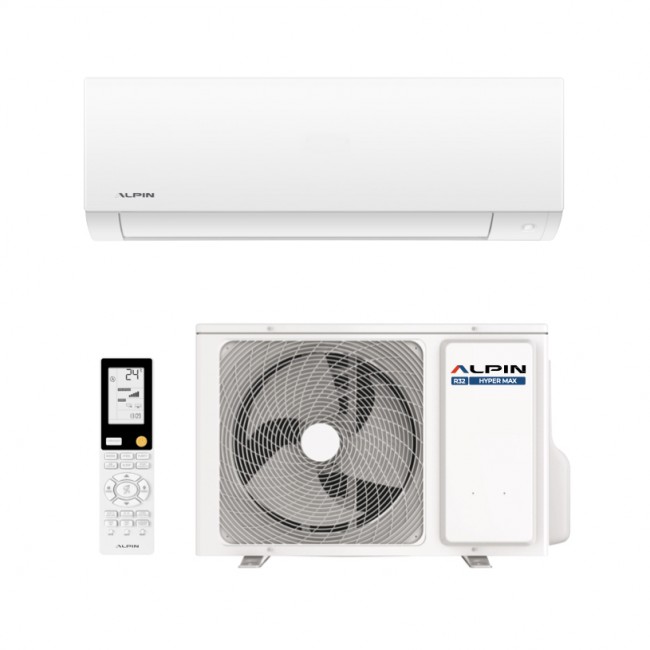 Inverter air conditioner Alpin ASW-25ETE, Elite, WIFI, 9000 BTU, Heating down to -25°C -