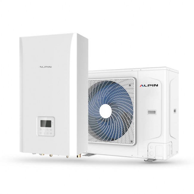 Alpin AHWY-100J5GA3 / AHWS-100J5GA3 heat pump, 10 kW, Wi-Fi - Alpin