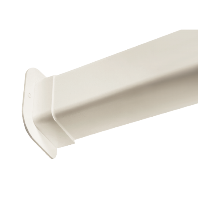 Végzáró kupak PVC csatornához 60x45mm-es peremrel - PVC csatornák és idomok