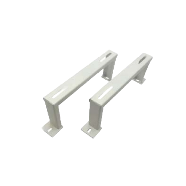 White - 600/250/60/2.0 mm - Floor type column - Floor stands