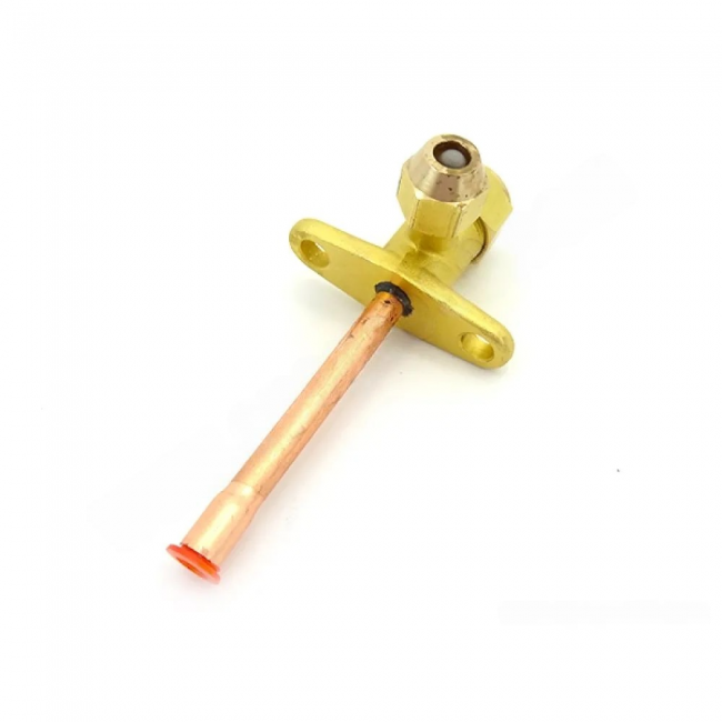 Robinet unitate exterioară aer condiționat 3/8" - drept -