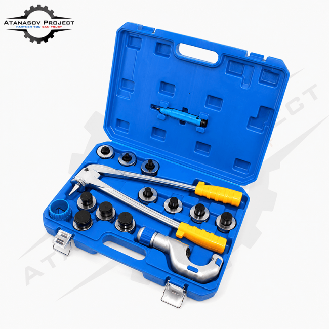 Σετ διαστολέων με κόφτη σωλήνων 3/8”,1/2”,5/8”,3/4”,7/8”,1”,1-1/8”,1-1/4”,1-3/8”,1-1/2”&1-5/8”+Ξύστρα χειρός με περιστρεφόμενη λεπίδα+Κόφτης σωλήνων για χάλκινους σωλήνες - Εργαλεία