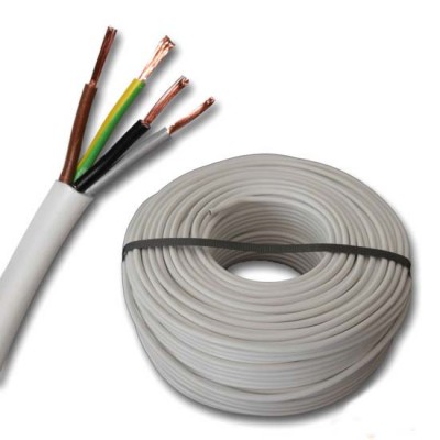 Кабел 4х1.5 - H05VV – F/ШВПС – БЯЛ 300/500V
