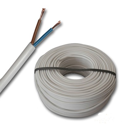 Кабел 2х0.75  - H05VV–F / ШВПС – БЯЛ 300/500V